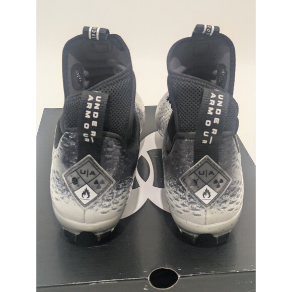 Under Armour Spotlight Lux MC 2.0 Cleats Black White Men’s 11 3025082-001 main image 7